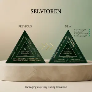 Selvioren 12-Herb Shampoo Bar | Oily Scalp Clarifying Detox Cleanse | Greasy Hair & Sebum Control | Usma Grass Herbal Soap | Zero Heavy Buildup | Prolongs Wash Days | Sulfate-Free Root Purifier | Refreshing Scalp Care | Natural Hair Density