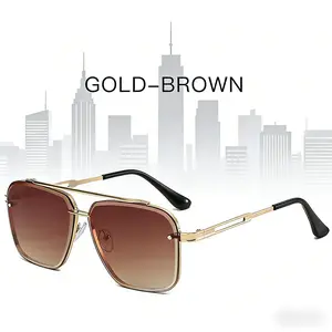 Smaller Cee - Tangle Free Aviator Sunglasses Gold-Brown Compact Design Tangle-Free Classic Style Durable Comfort Versatile for Everyday Wear mac antique velvet super head neuro ease colorete Matte Long-Lasting Lip Glaze Set klair vitaminc ph bala  beauty