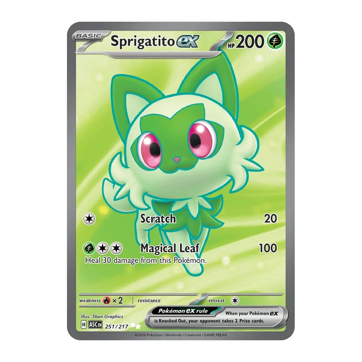Sprigatito ex - 251/217