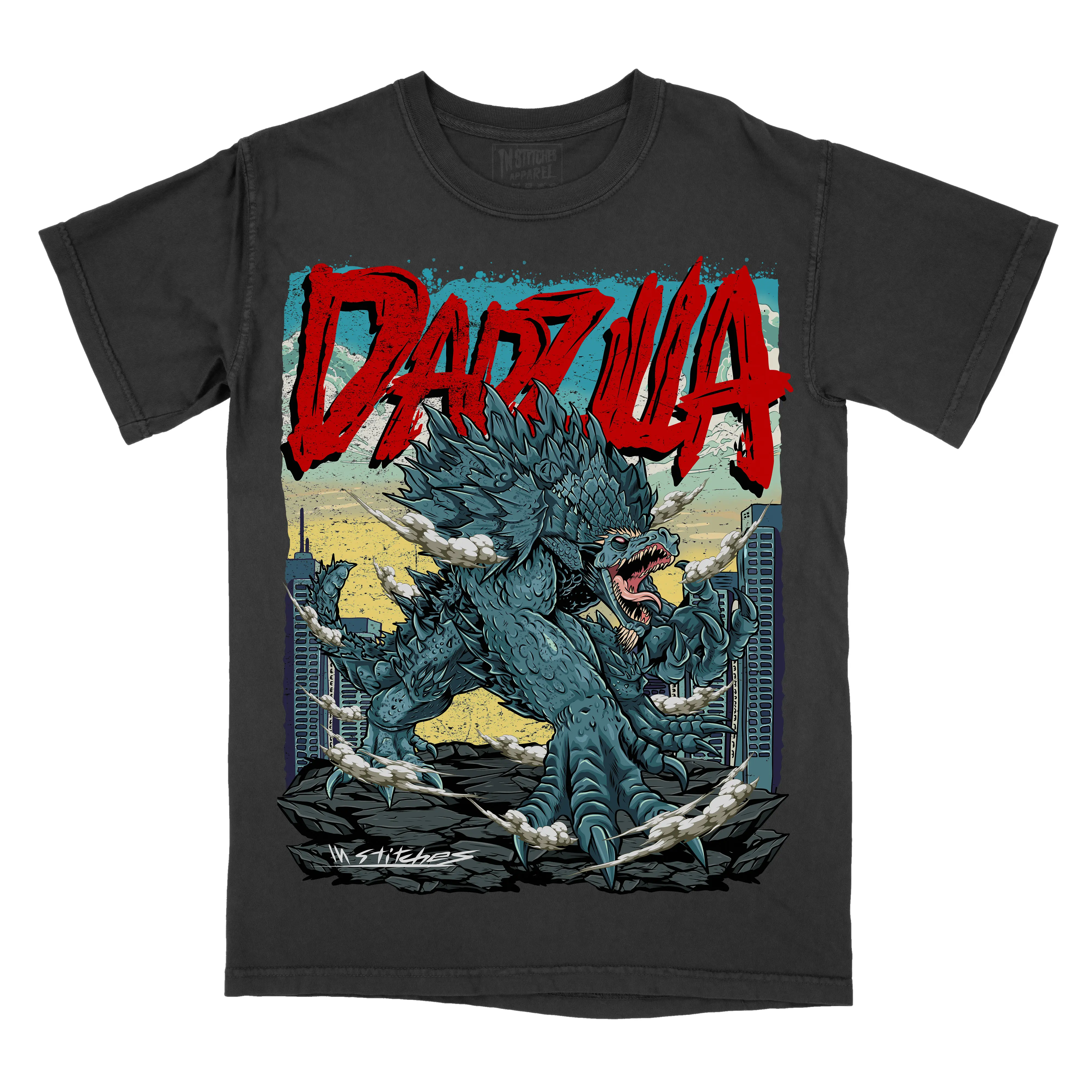Dadzilla - Comfort Colors Graphic Tee, Monster T-Shirt, Horror Shirt, Alternative, Punk, Rock, Metal