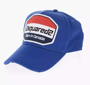 Dsquared² Blue Cotton Hats & Cap