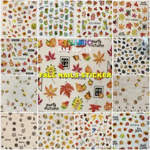 FALL Nail Designs Stickers for Fall Season 2021