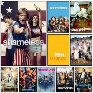Cool Shameless Poster Sticky Wall Art Printing Waterproof Modern Aesthetic Home Living Bedroom Decor Trendy Room Decoration Gift Durable High Quality