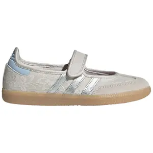 adidas Samba Jane Liberty London Chalk Pearl Silver IH6978 Women's Fashion Shoes New