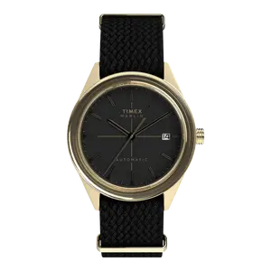 TIMEX MARLIN JET AUTOMATIC 38MM FABRIC STRAP WATCH