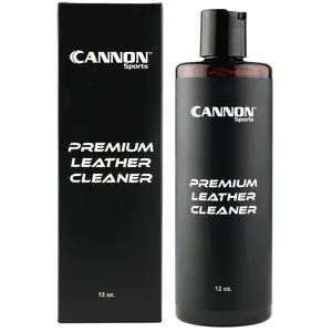 Cannon Sports Premium Leather Cleaner - Non-Toxic, Residue-Free Formula for Softball Baseball Gloves, Footballs, Leather Sports Gear & More - Gently Cleans, Restores & Protects All Finished Leather