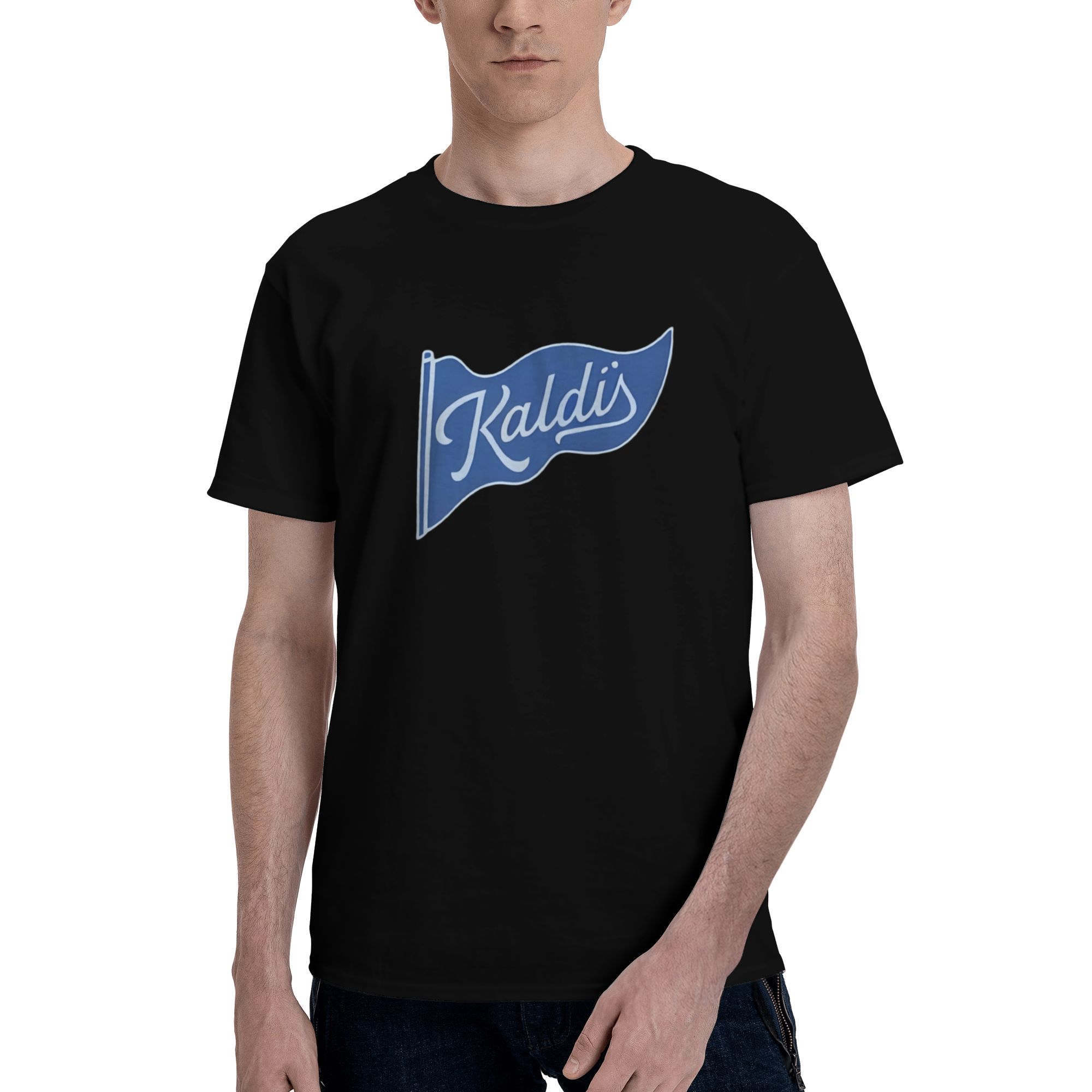 Kaldi's Coffee Boxy Tee  Icelandic brewery logo