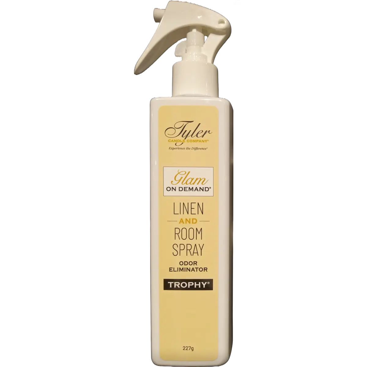 Tyler Candle Company Glam On Demand Trophy Linen & Room Freshener Spray - 8oz/227g Scented Home Fragrance Decor