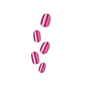 colorFX by Impress No Glue Fake Press On Nails - Around You | Solid, Pink, Short, Oval, Manicure