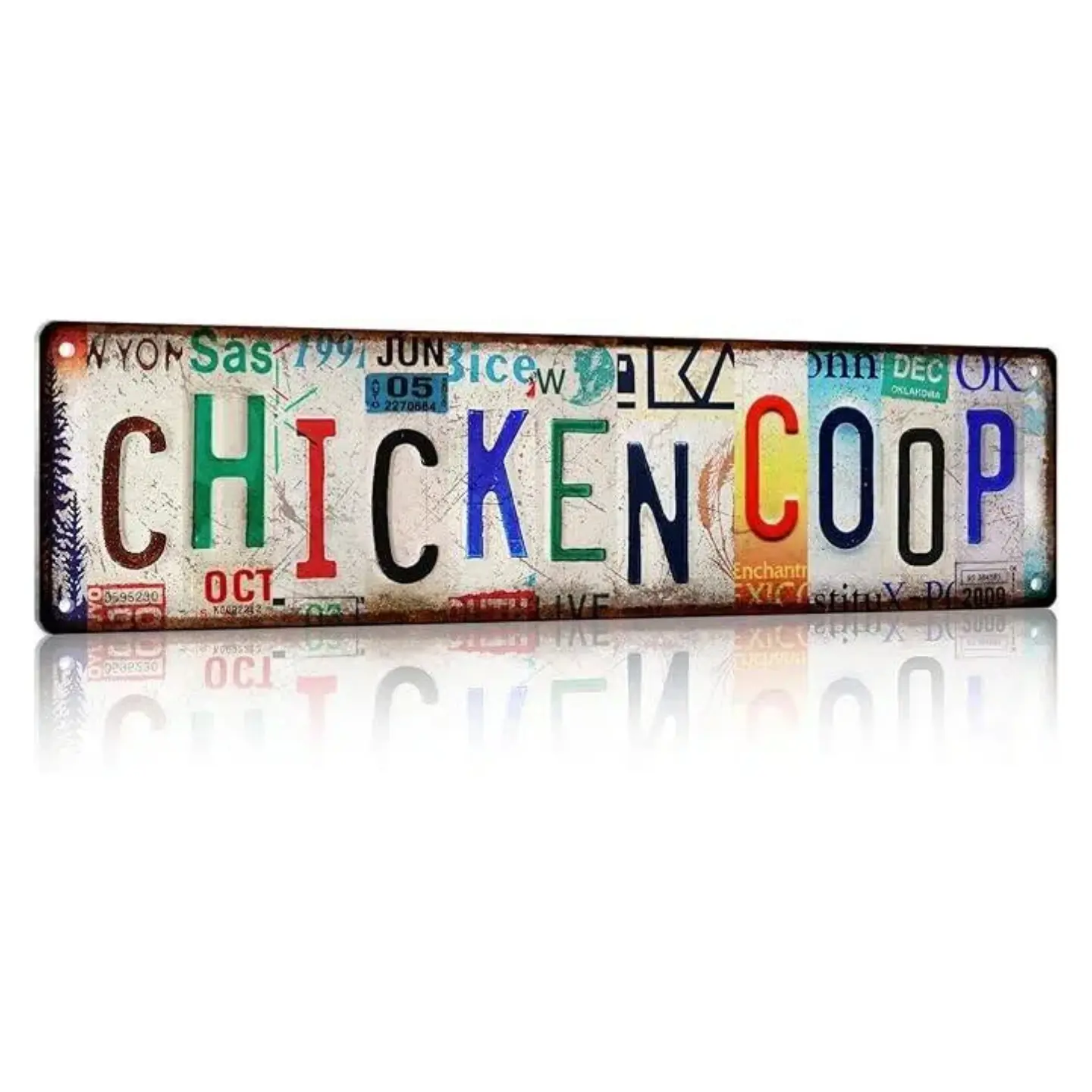 Vintage Chicken Coop Accessories, Funny Rooster Garden Signs, Vintage Metal Sign, Decorative Sign, Grunge Room Decor, Home Decor, Rustic Farmhouse Design, Country Farmhouse Wall Art for Outdoor Kitchen Gifts for Women and Hen Lovers
