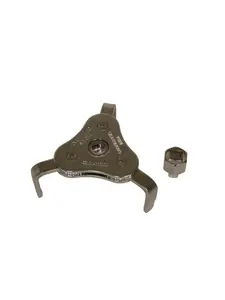 Lisle 63850 58-110 mm 3 Jaw Wrench & Adapter