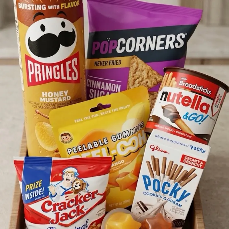Sweet Box 3 Variety Snack Bundle Sampler Various Brands Crunchy Chip Sweet