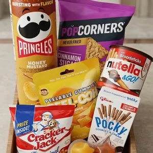 Sweet Box 3 Variety Snack Bundle Sampler Various Brands Crunchy Chip Sweet