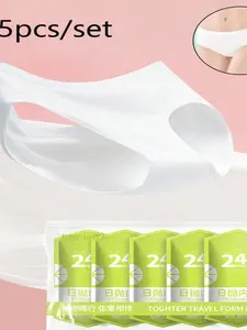 Women's Antibacterial Disposable Underwear, Individually Packaged, Suitable for Pregnant Women and Postpartum, Travel Panties, Soft Underwear