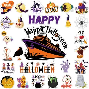27 count Halloween Cruise Door  Decorations Funny Cruise Ship Door     for Graduation Cabin Ship Carnival Refrigerator Office  Accessories