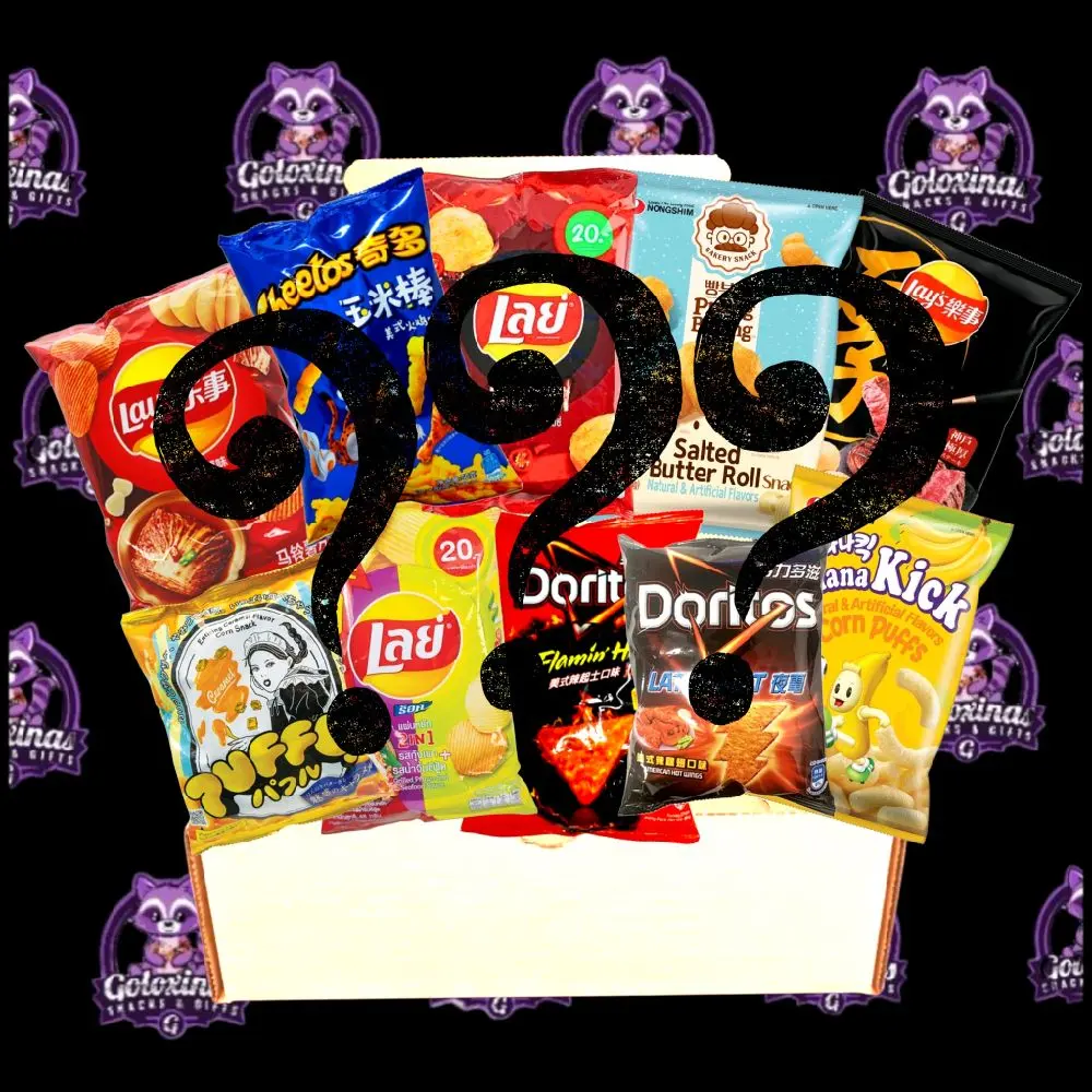 6 -Piece Mystery Asian Chip Box