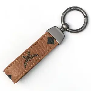 The new creative and high-end metal keychain pendant with an old pattern and high appearance level is a must-have