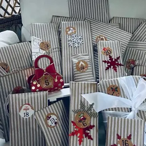 Junk Journal Advent Calendar Unique Surprise Supplies for Handmade Journaling Perfect for Seasoned Journalers & Beginners Limited Order Christmas Gift