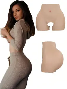 Silicone Padded Butt Lifting Shorts, Thickened Shaping Pants, Enhance Buttock Curve, Create Ideal Buttocks Shape