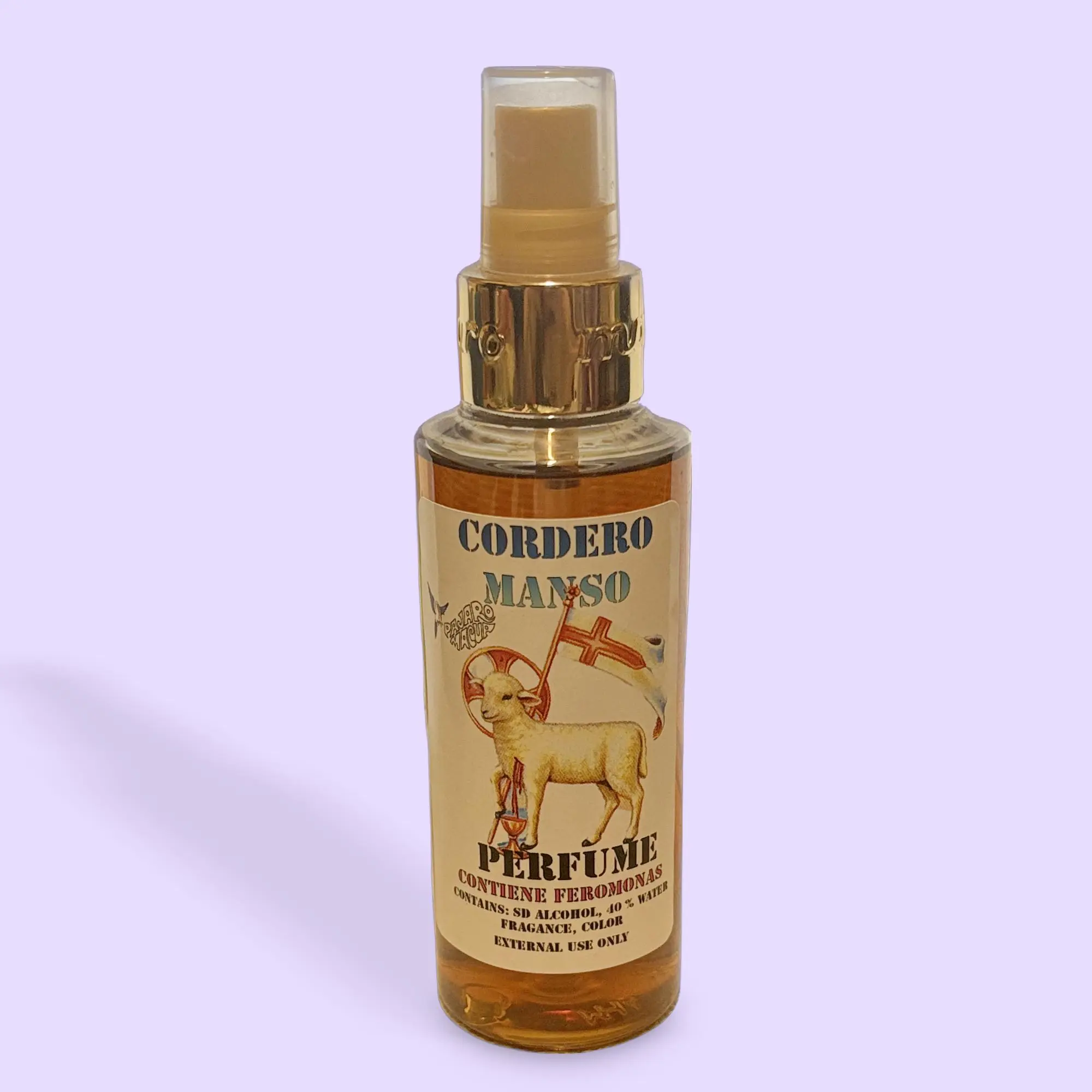 Unisex Tame Lamb Cordero Manso Pheromone Fragrance Mist, Single Item Perfume, Lovers
