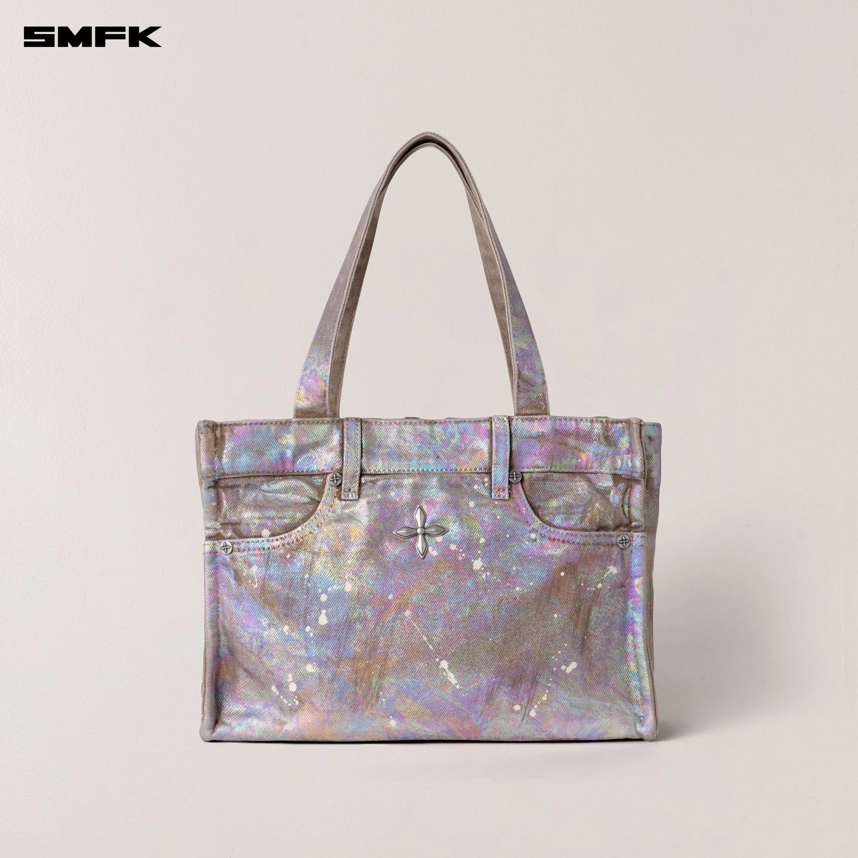 RAGE WILD Fantasy Brick Denim  Tote/Medium Fantasy Land
