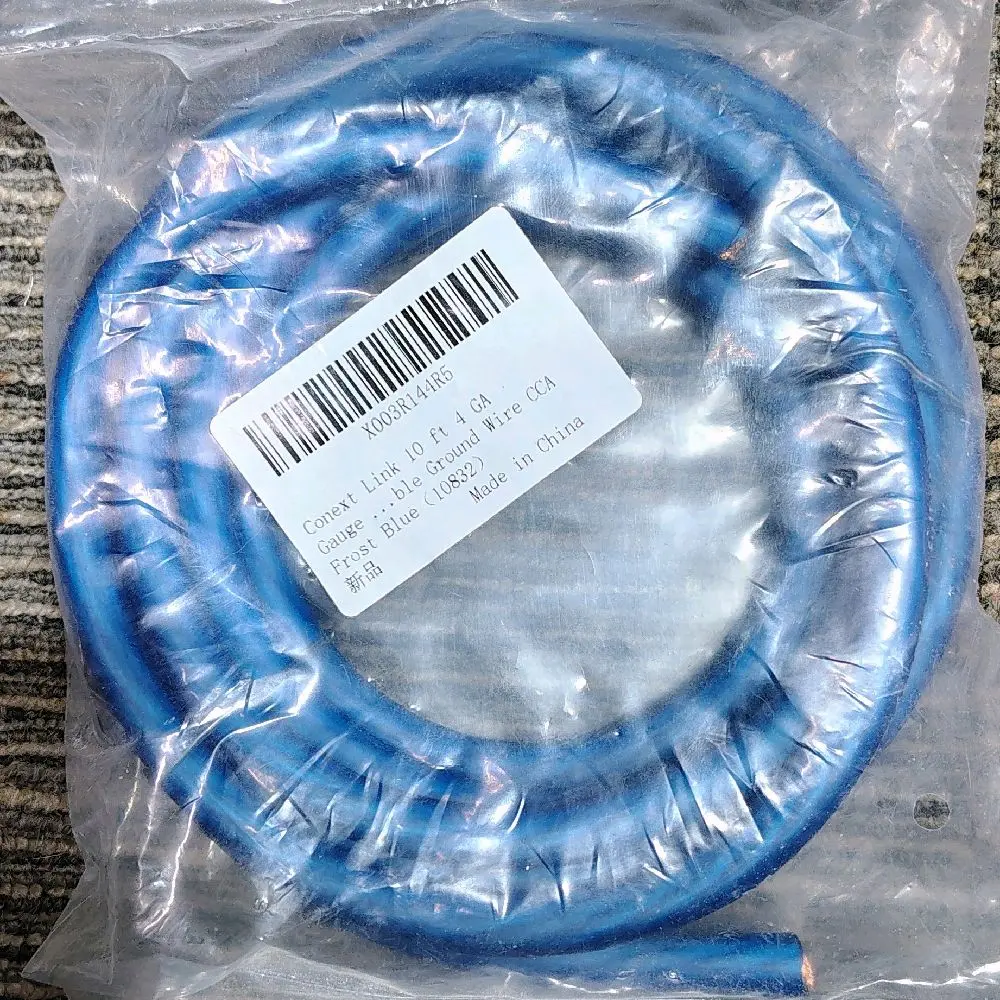 Conext Link 10 ft 4 GA Power/Ground Wire True Spec CCA 1225 Strands