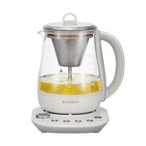 BUYDEEM Electric Health Pot 1.5L, Multifunctional Herbal Tea Maker & Coffee Steamer, ABS Body, K156 BUYDEEM Electric Health Pot 1.5L, Multifunctional Herbal Tea Maker & Coffee Steamer, ABS Body, K156