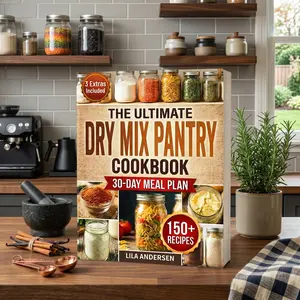 The Ultimate Dry Mix Pantry Cookbook: 150+ Budget-Friendly Homemade Recipes, Easy Pantry Meal Ideas, Quick Family Cooking, Organized Kitchen Planning, Simple Dry Mix Recipes & 30-Day Meal Prep Guide