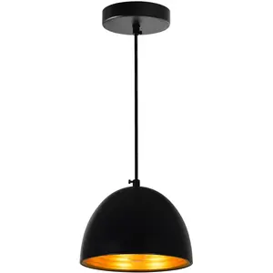 CWI Lighting Modest 1 Light 7 inch Black Down Mini Pendant Ceiling Light 9630P7-1-101