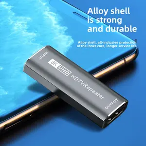 Signal Extender Amplifier Computer Repeater HDMI Repeater High-Definition Video 4K60HZ