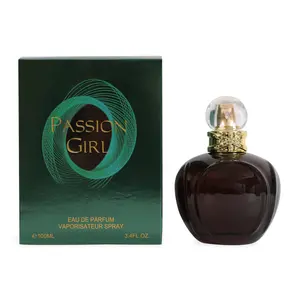 Passion Girl Spray Perfume Eau de Parfum for Women 100ml/3.4fl.oz. - Elegant 100% Fragrance with Unique Scent Experience