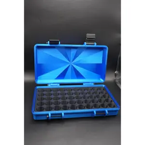 Ravenclaw Edition 3mL Vial Storage Cases Secure Stylish Protection for Peptides GLP-1s & More 17mm Diameter Customizable Design Blue - Boxes