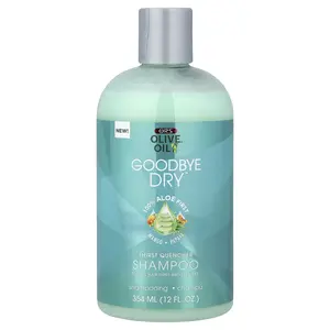 ORS Olive Oil®, Goodbye Dry™, Thirst Quencher Shampoo, For All Hair Types, Mango Papaya, 12 fl oz (354 ml)