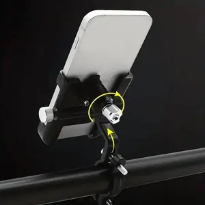Universal Bike Phone Mount BYXAS 2025 Upgraded Quick Release Handlebar Holder Compatible with iPhone 15 14 Samsung Galaxy for 47 to 68 Inch Phones Bicycle Motorcycle Accessories Easy Install