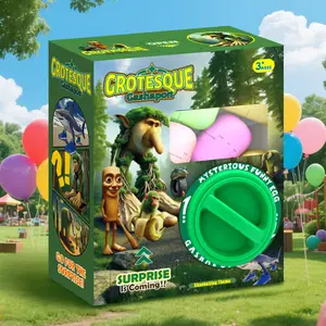 Italian Brainrot Capsule Toy Set - 6 Vibrant Eggs with Unique Surprise Figures for Kids 3+ & Collectors - Valentine Crads, Fun, and Collectible Gift