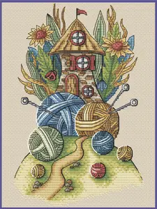 Needlework House - PDF Cross Stitch Pattern