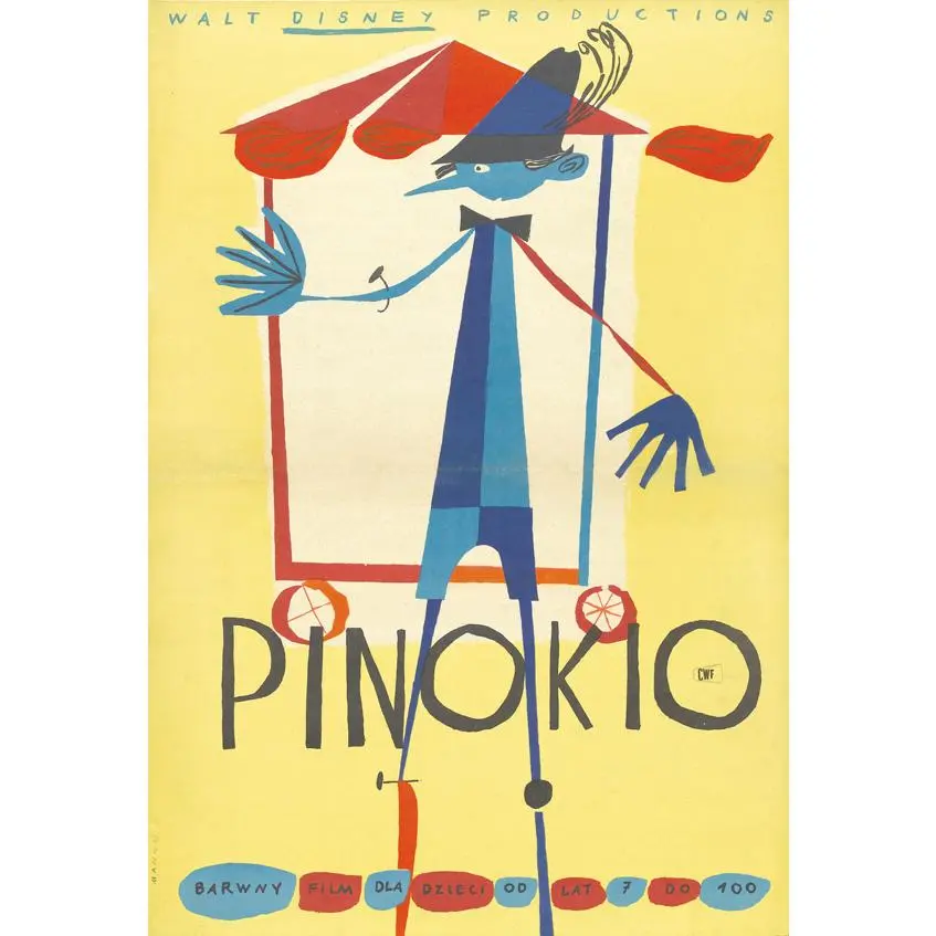 Pinocchio Movie Poster Print (11 x 17)