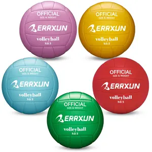 New Pure Color Volleyball Set, 5 Colors Available, Official Size 5, Durable PVC Material, Includes Pump, Ideal for Beginners and Enthusiasts, Volleyball Balls, Volleyball Equipment, Sports Ball
