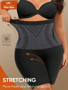 Women's Plus Size High Waist Shapewear Underwear, Stylish, Smooth, Comfortable Compression Fit, Tummy Control, Slimming & Sculpting Shaping Garment