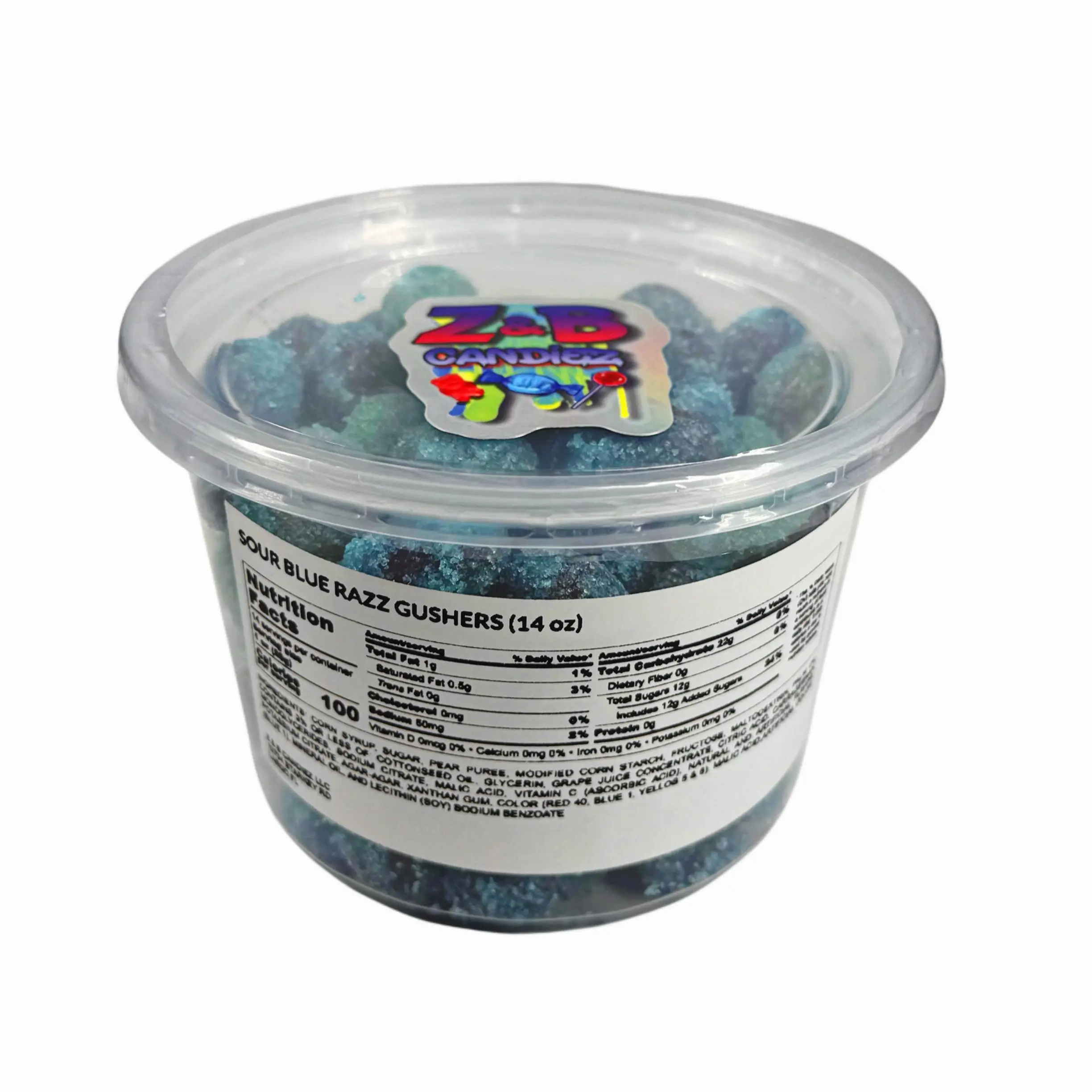 large 14oz SOUR BLUE RAZZ