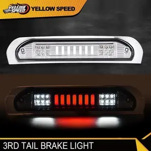 Fit For 2002-2009 Dodge Ram 1500 2500 Clear LED 3rd Tail Brake Light Cargo Lamp