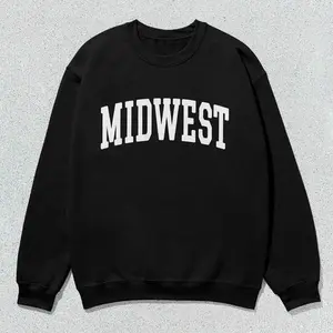 Midwest Sweatshirt Collegiate Crewneck Sweater Unisex