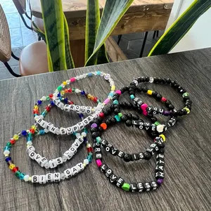 Pride Month 2024 beaded bracelets