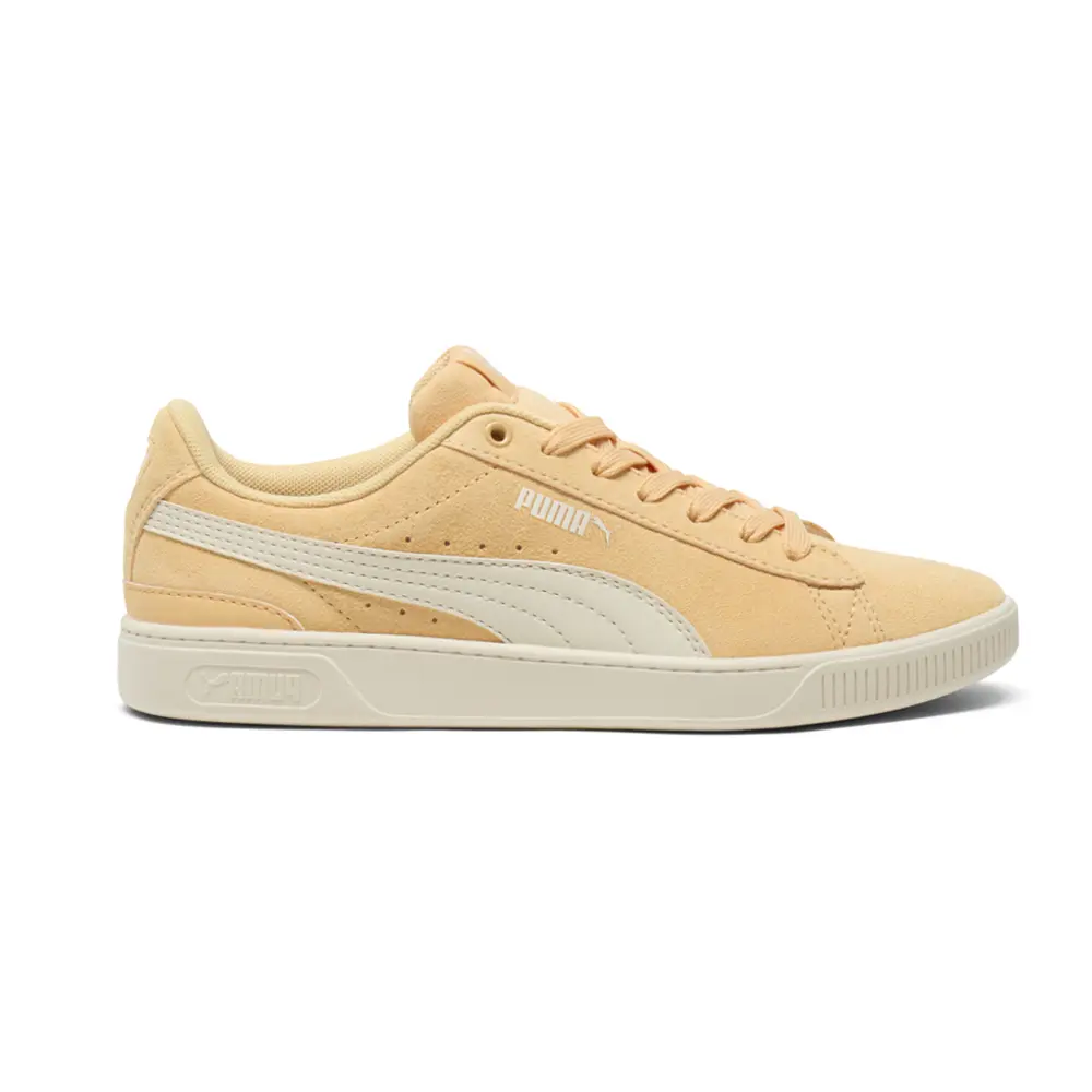 PUMA Womens Vikky V3 Wide Lace Up Sneakers Shoes Casual - Orange