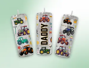 Dad and Mini Tumbler and Sippy Cup Duo