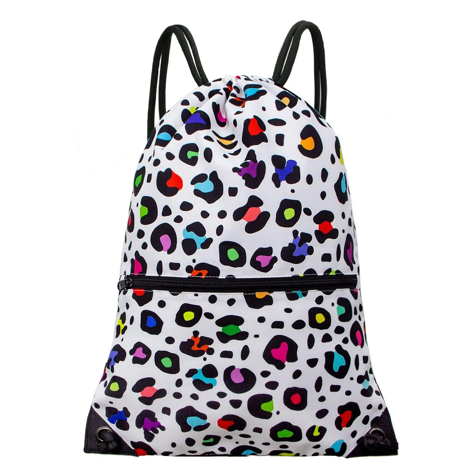 Colorful White Leopard