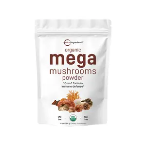 Micro Ingredients Organic Mega 10 mushroom Powder Healthcare Dietary