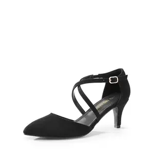 Dream Pairs Women's Pointed Toe Stiletto Kitten Heel Dress Pumps