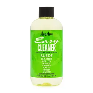 Angelus Easy Cleaner - Premium Shoe Cleaner, Works On All Materials Including Suede, Nubuck, Leather, Mesh, Rubber, Plastic, & More