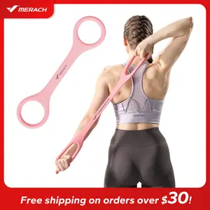 MERACH Multifunction Pedal Resistance Band, Elastic Pull Rope, Full-Body Workout at Home Gym, Exercise Sit-up, Yoga, Abdominal Training Fitness